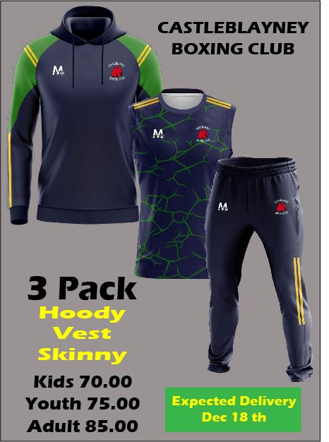 CB Boxing 3 Pack - Hoody/Vest/Skinny